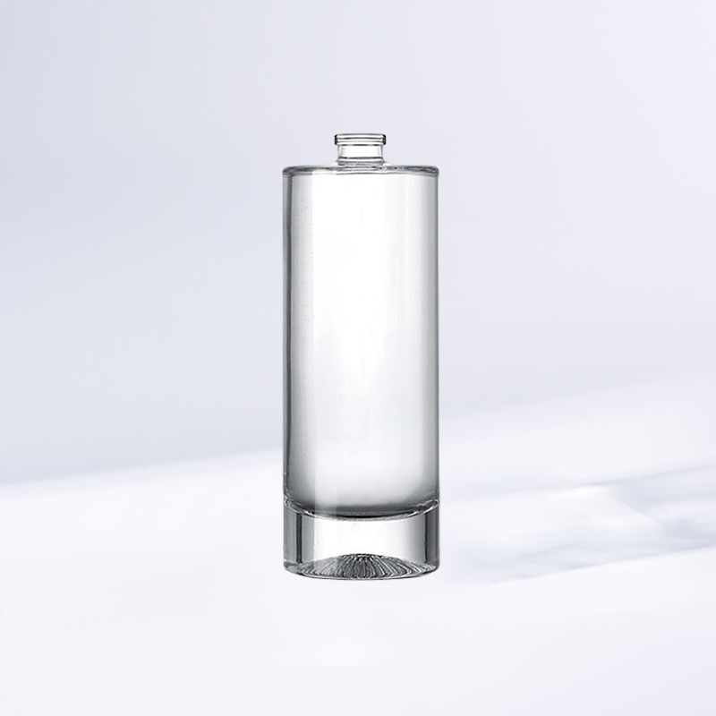 J2433 Transparante cilinderparfumfles met schroefdop, 100 ml